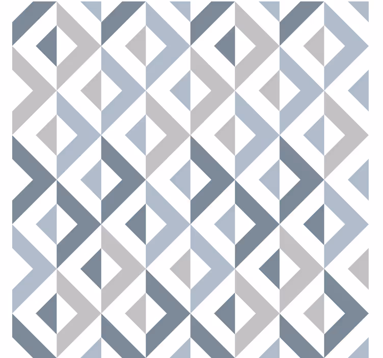Tekstiiliefekti geometrinen taustakuva - Tenstickers
