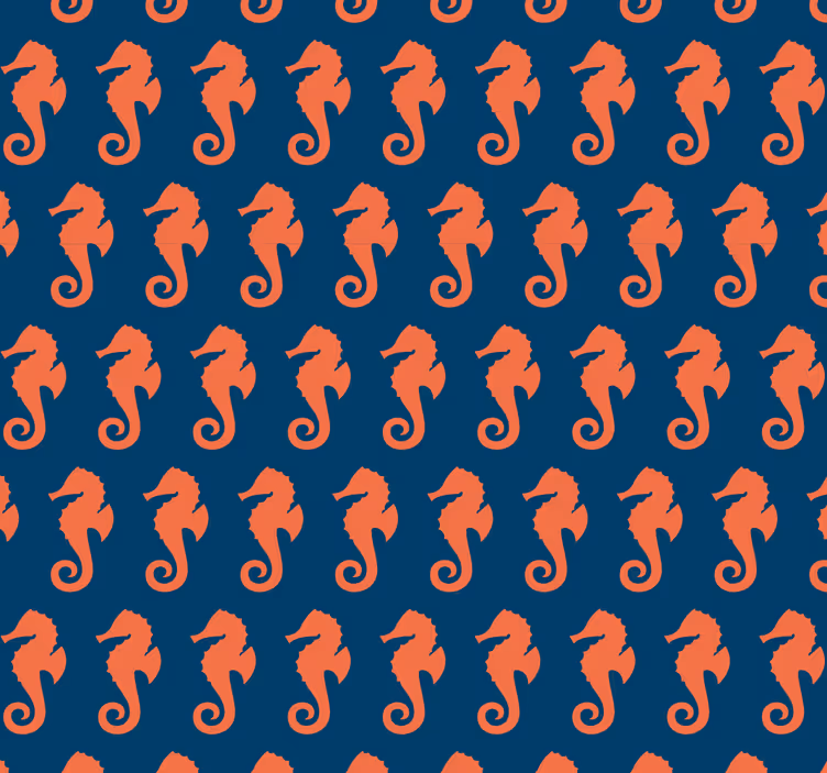 Merihevonen aihe eläimet taustakuva - Tenstickers