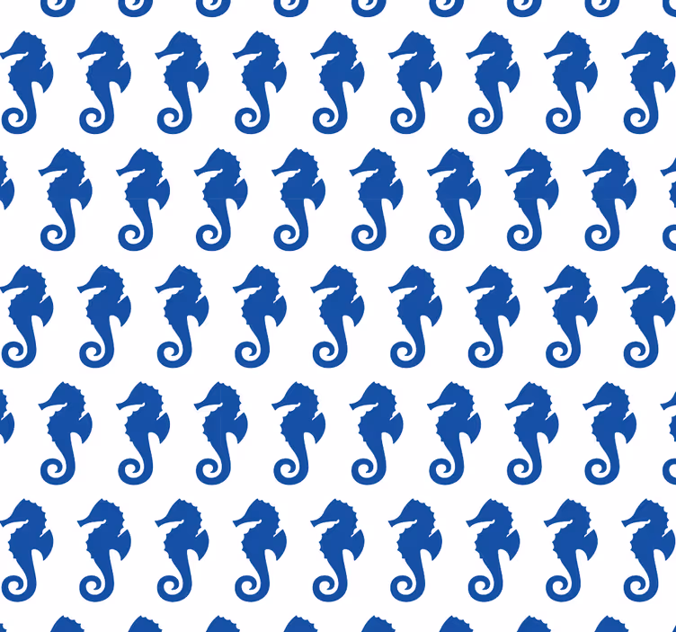 Merihevoskuvio eläintapetti - Tenstickers