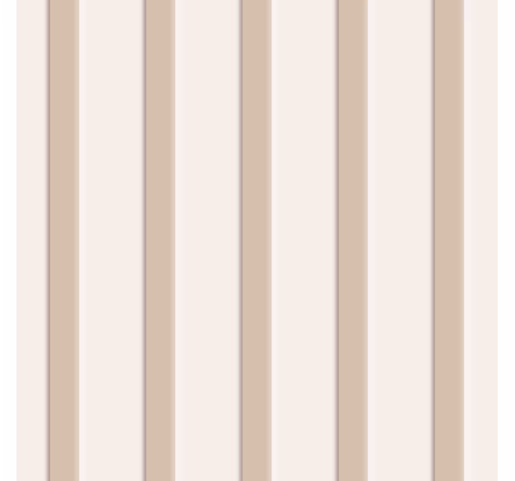 Beige raidat tapetti käytävään - Tenstickers