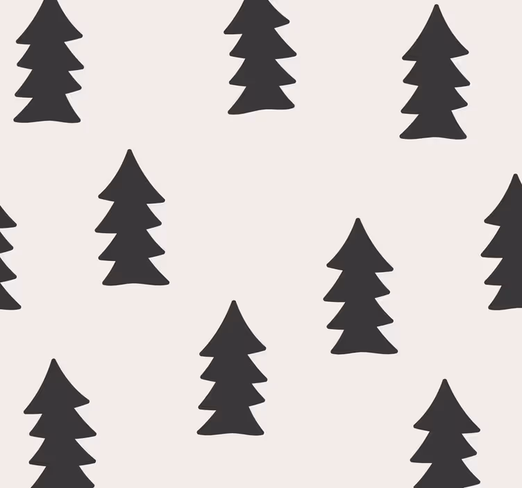 Puiden kuvio luonto tapetit - Tenstickers