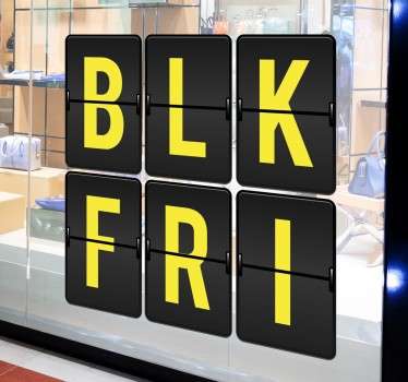 Black Friday Ikkunatarra