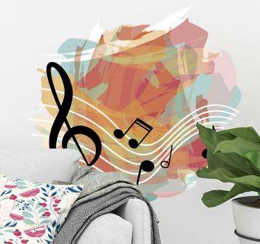 Lapsi & Trumpetti Seinätarra