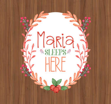 Ovitarra Name Sleeps Here