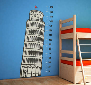 Pisan kalteva torni pituusmitta