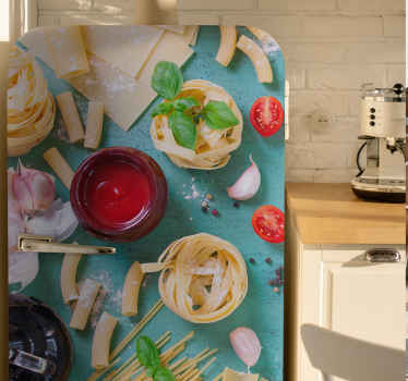 Ruoka-aiheinen jääkaappitarra