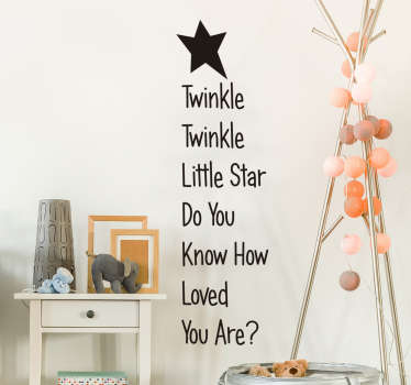Sisustustarra twinkle twinkle