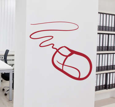 Tietokoneen Hiiri Seinätarra