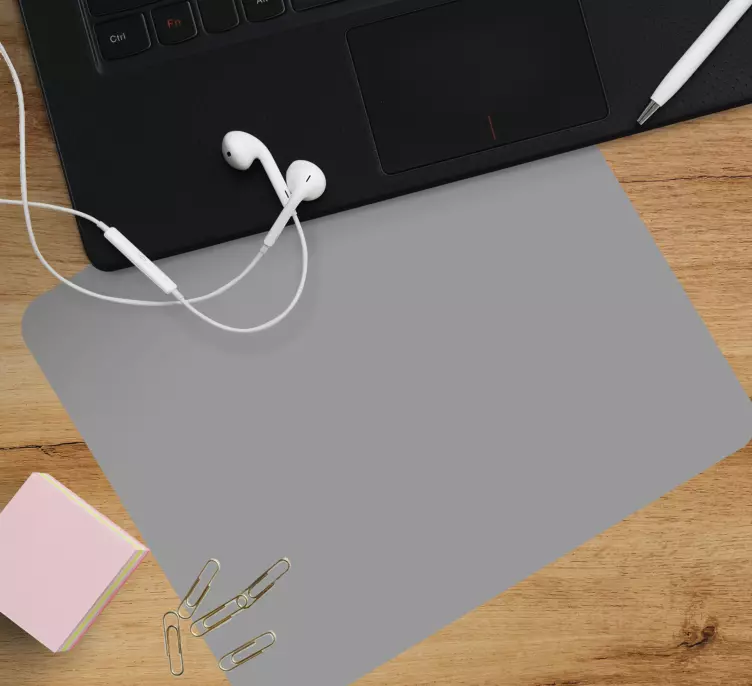 Harmaa tekstuuri hiirimatto - Tenstickers