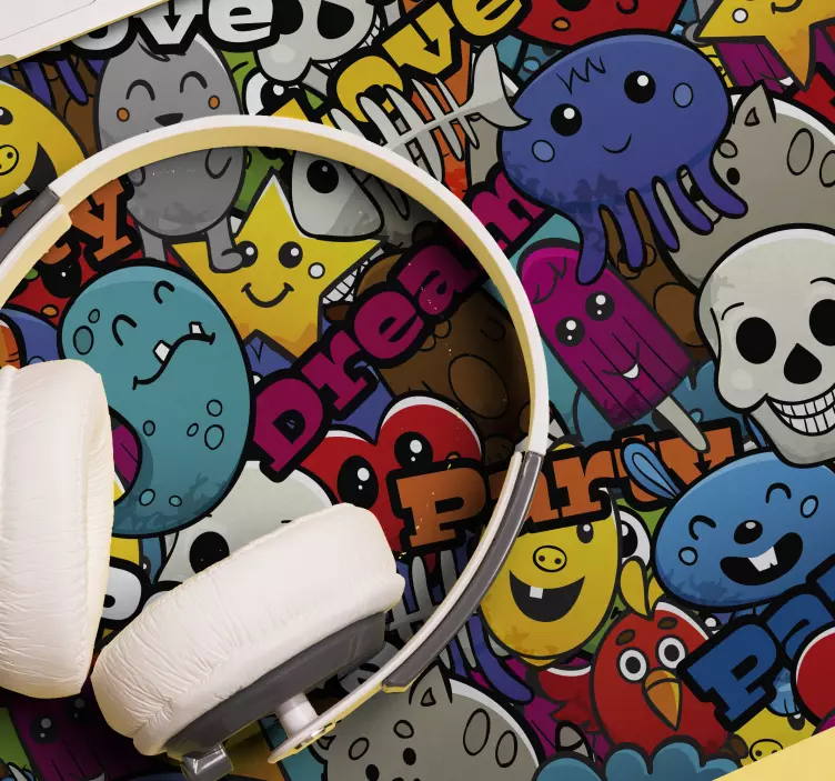 Hauskoja lukuja anime hiirimatto - Tenstickers