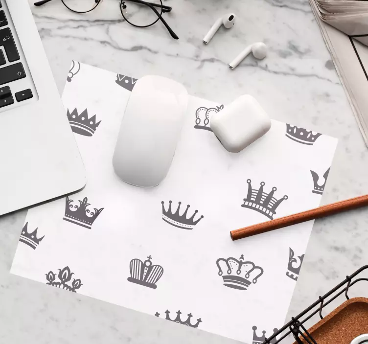 Kruunukuvion pisteet kuvio hiirimatto - Tenstickers