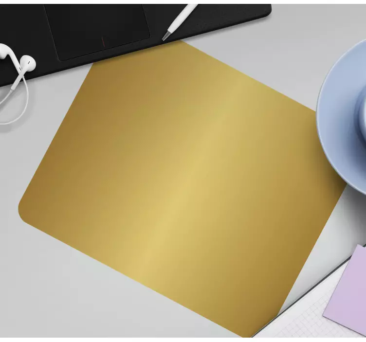 Kultainen vinyyli hiirimatto - Tenstickers