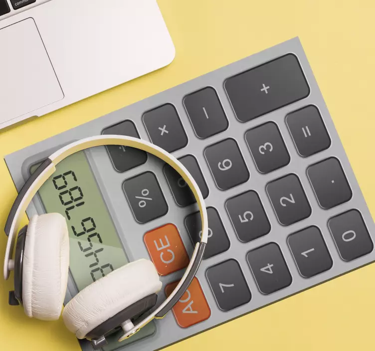 Hieno laskin Alkuperäinen hiirimatto - Tenstickers