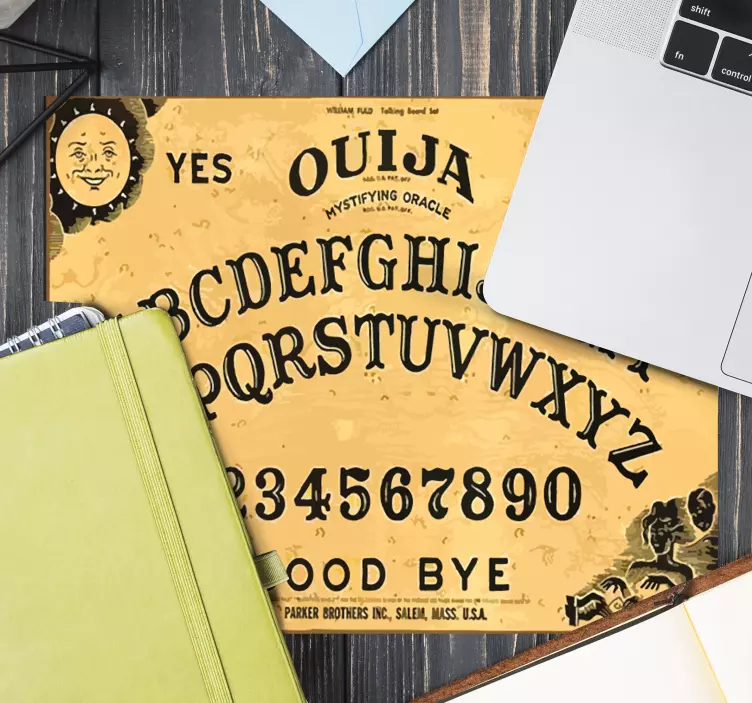 Pelottava ouija Alkuperäinen hiirimatto - Tenstickers