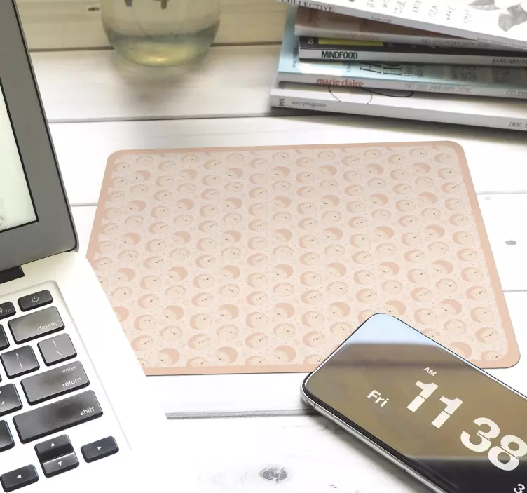 Suloiset pienet siili kuvat hiirimatto - Tenstickers