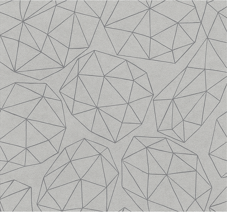 Jalokivi hopeinen kiilto kylpyhuoneen rullaverho - Tenstickers