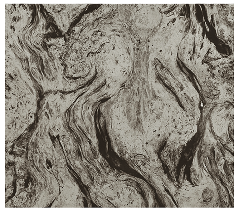 Tumma marmorinen rakenne kylpyhuoneen rullaverho - Tenstickers