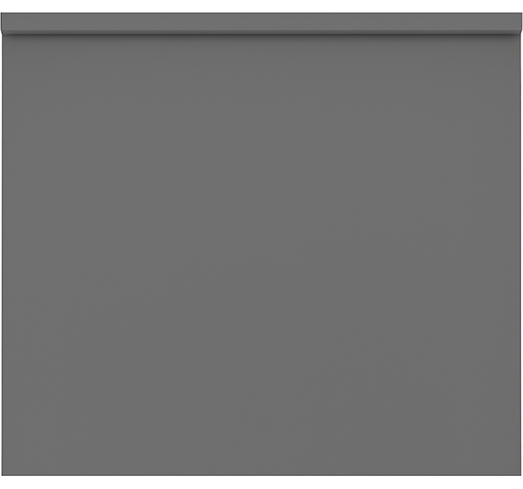 Yksinkertainen elegantti väri harmaa rullaverho - Tenstickers