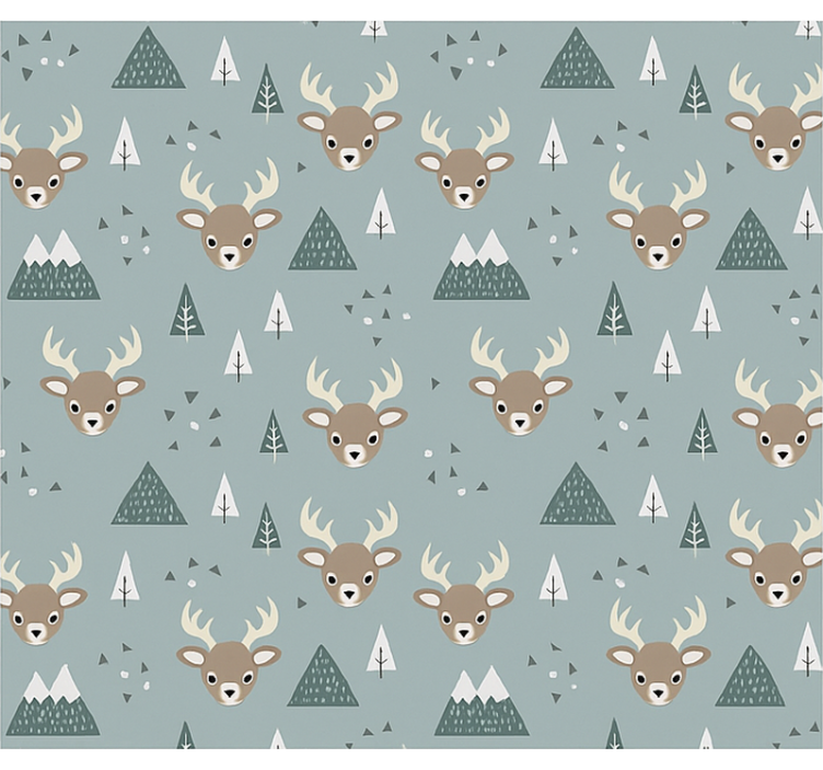 Pohjoismainen rakas muotoilu lapsen rullaverho - Tenstickers