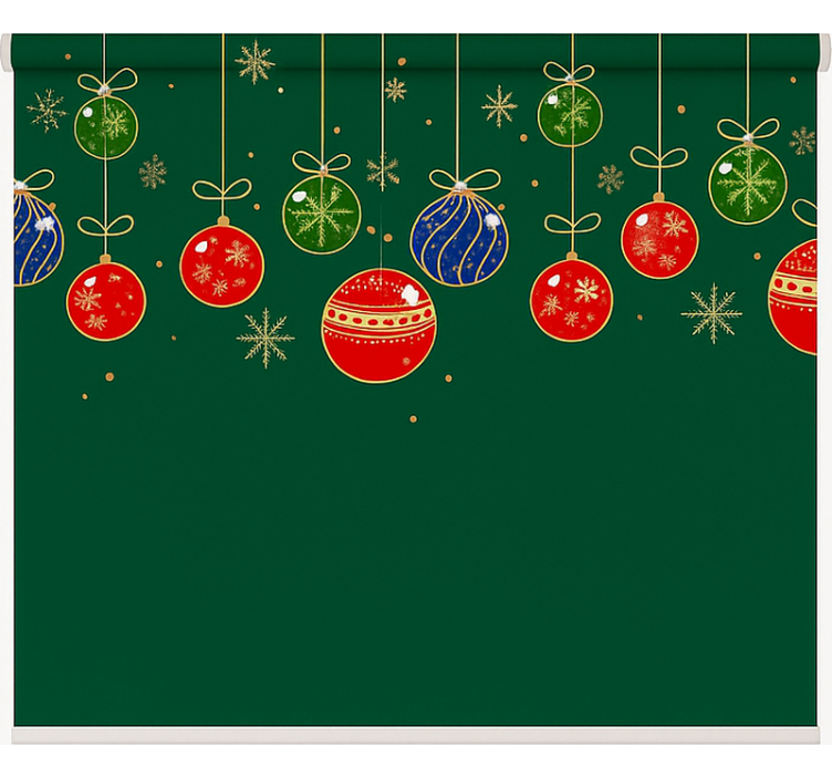 Minimalistiset koristevalot olohuoneen rullaverho - Tenstickers