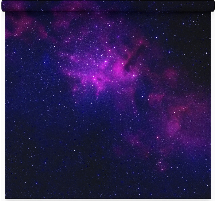 Violetti galaksi tähti teini-ikäisen rullaverho - Tenstickers