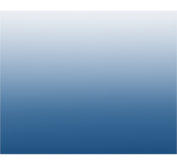 Valkoisesta tummansiniseen teini-ikäisen rullaverho - Tenstickers