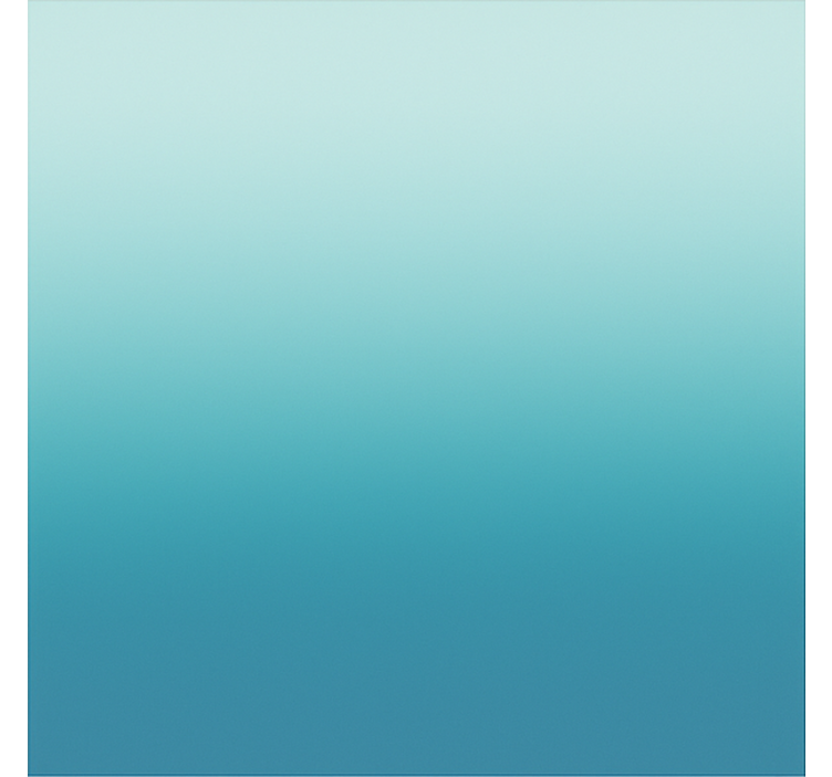 Valkoisesta siniseen teini-ikäisen rullaverho - Tenstickers