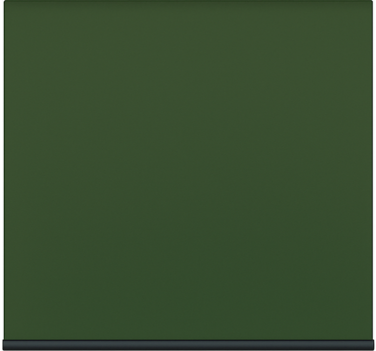 Syvän oliivinvihreä ruokasalin rullaverho - Tenstickers