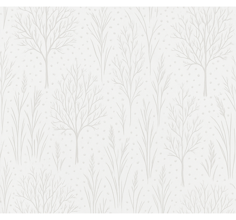 Klassinen valkoinen läpinäkymätön ruokasalin rullaverho - Tenstickers