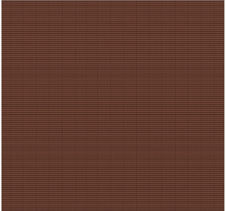 Suklaanruskea bambuefekti ruokasalin rullaverho - Tenstickers