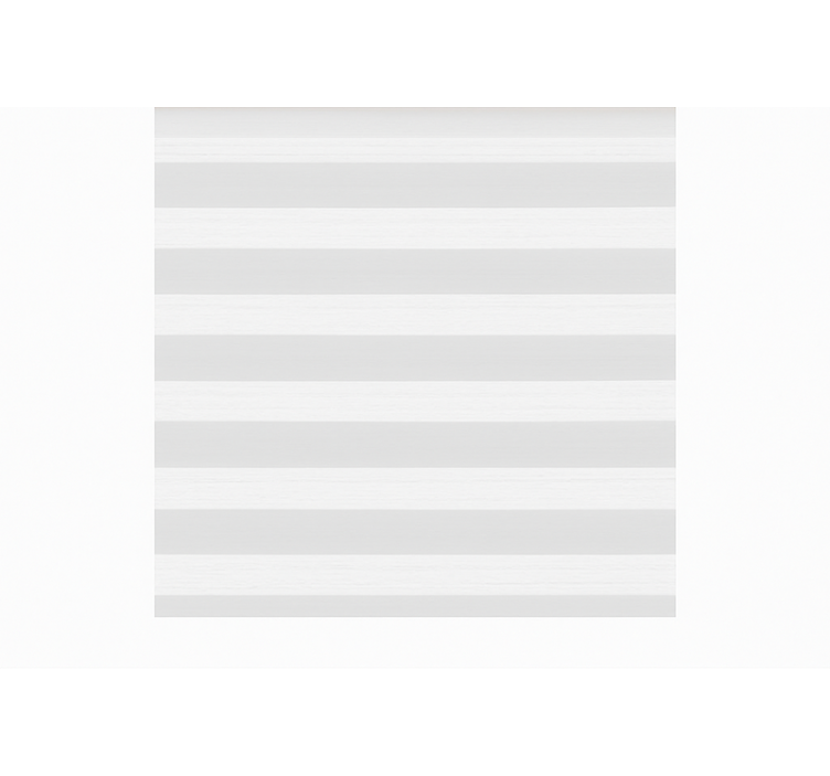 Läpinäkyvät valkoiset raidat ruokasalin rullaverho - Tenstickers