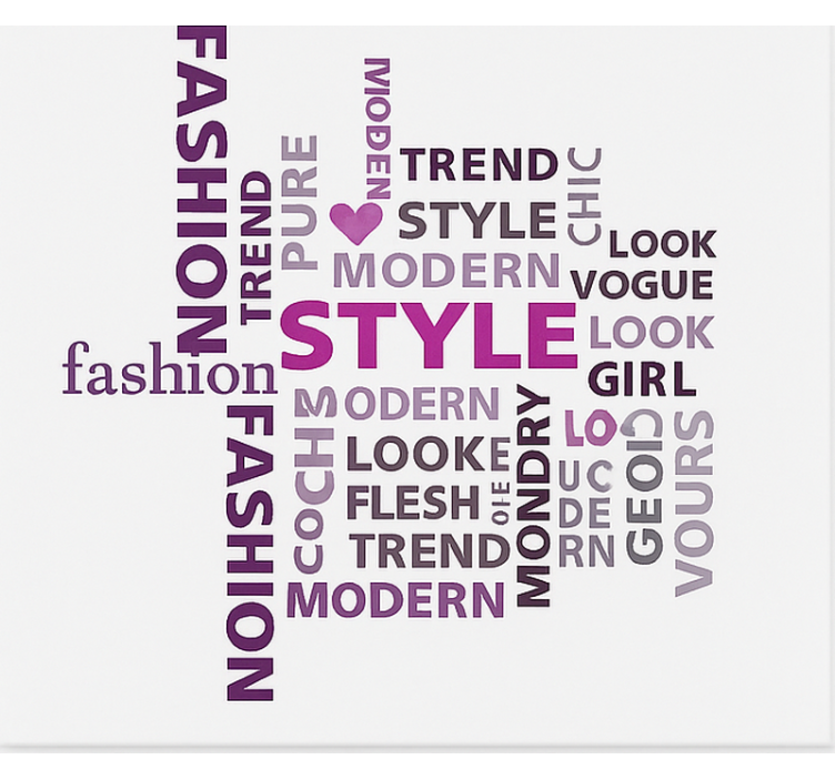 Kauneusteksti teini-ikäisen rullaverho - Tenstickers