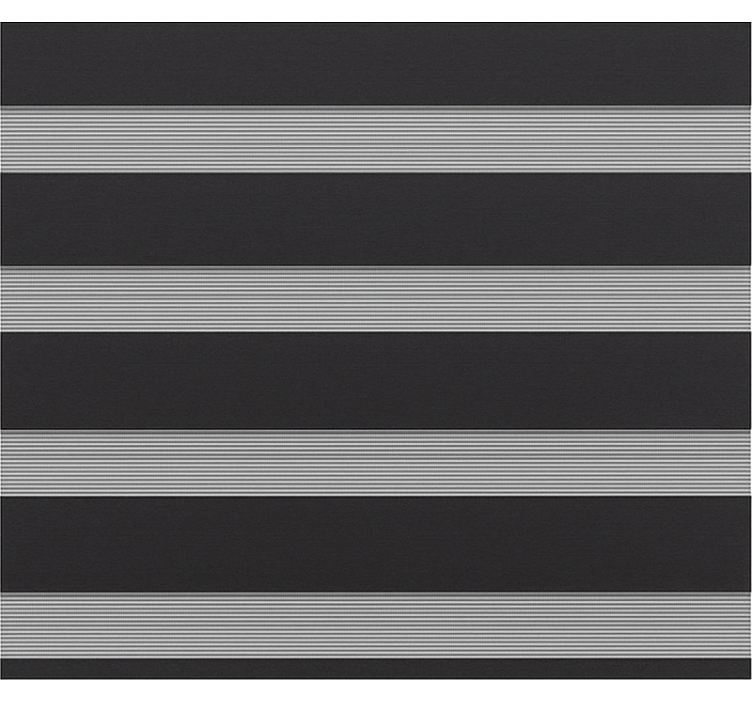 Trendy black auringonsuojaverho toimistoon - Tenstickers