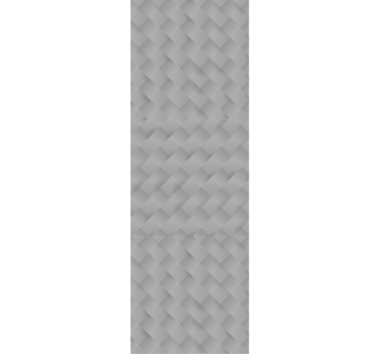 Toimiston rullaverho harmaasquareskuvio - Tenstickers