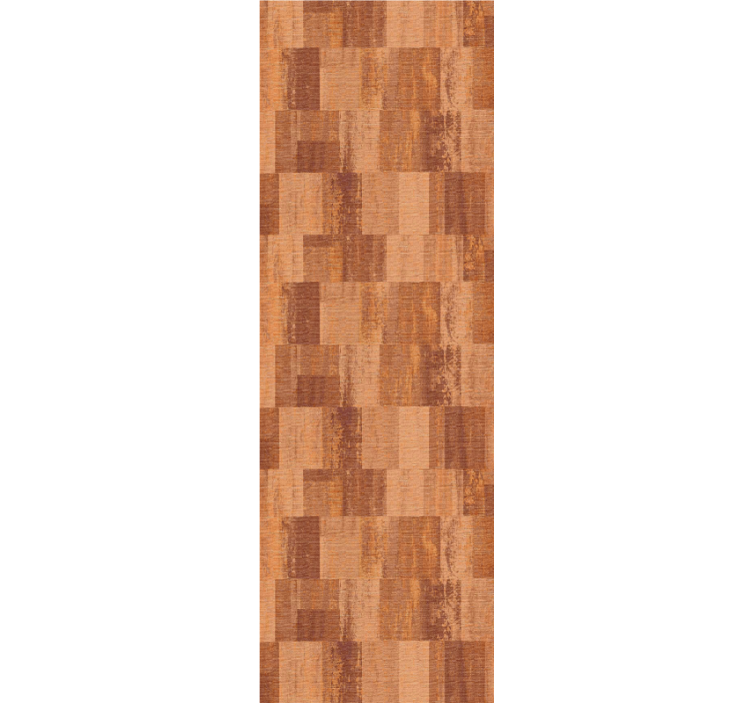 Terrakottalaattakuviollinen ruokasalin rullaverho - Tenstickers