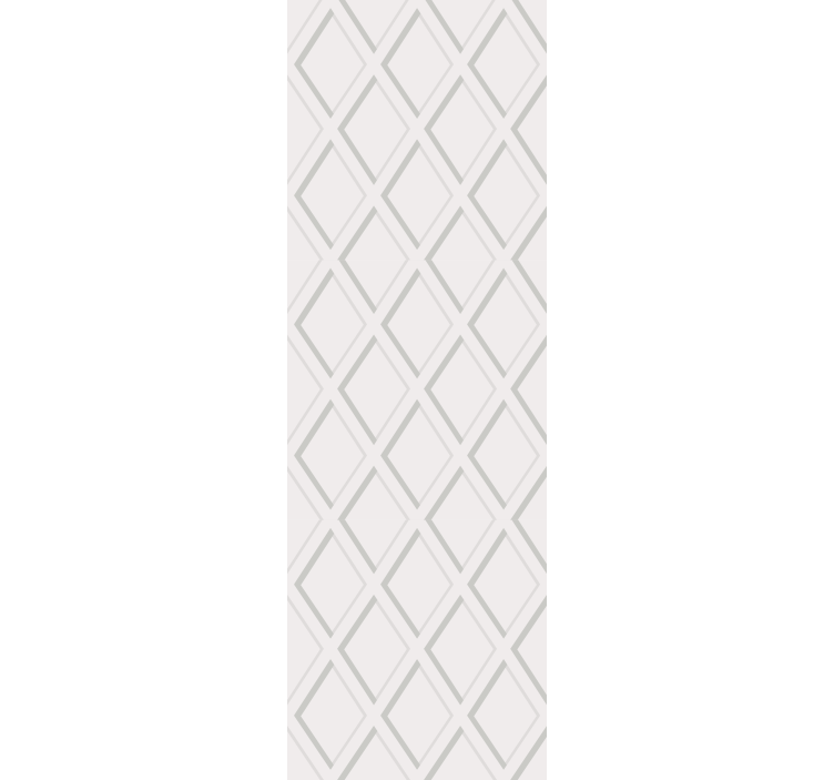 Kolmiulotteinen rombi hamptons-kuvio rullaverho - Tenstickers