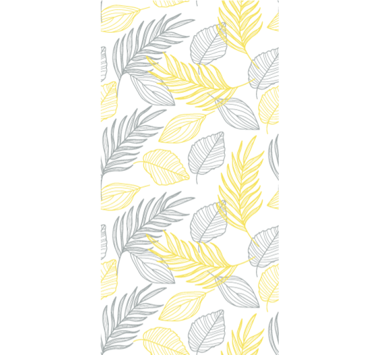 Pantone lehtikuosiset ruokasalin rullaverhot - Tenstickers