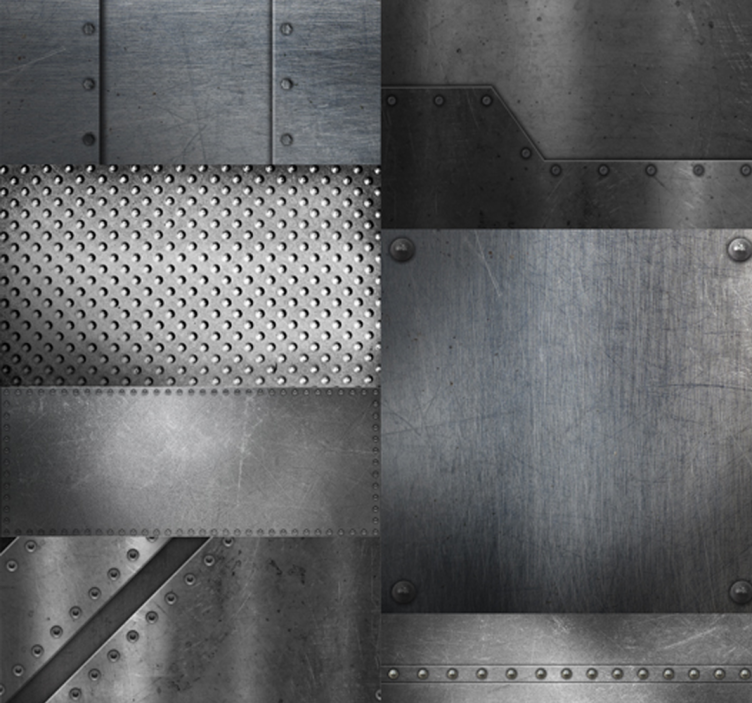 Messinkiseinä ruokasalin rullaverho - Tenstickers