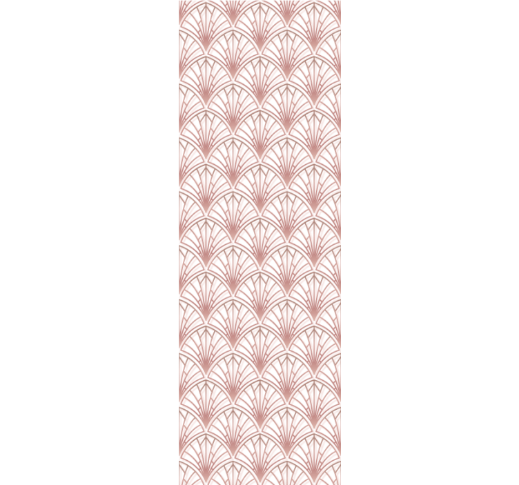 Moderni rullaverho elegantti art déco -tuuletin - Tenstickers
