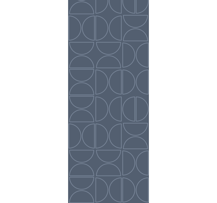 Moderni rullaverho geometrisella harmaalla kuviolla - Tenstickers