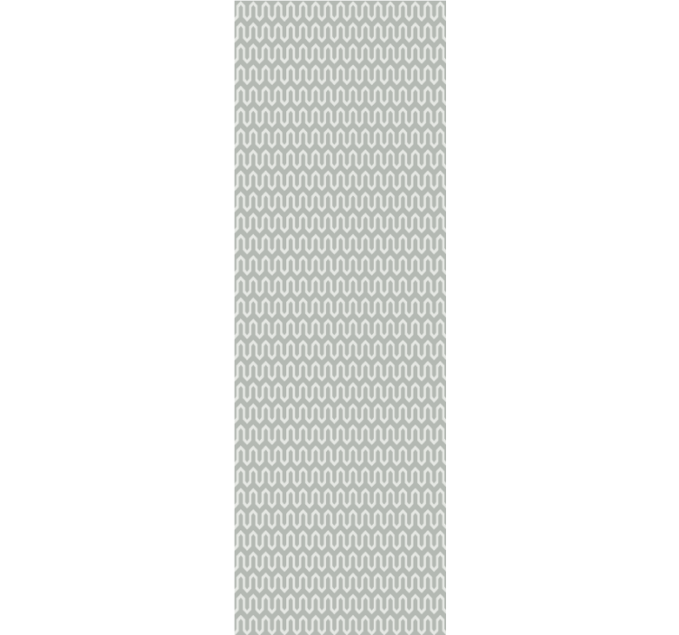 Moderni rullaverho mintunvihreällä geometrisella kuviolla - Tenstickers