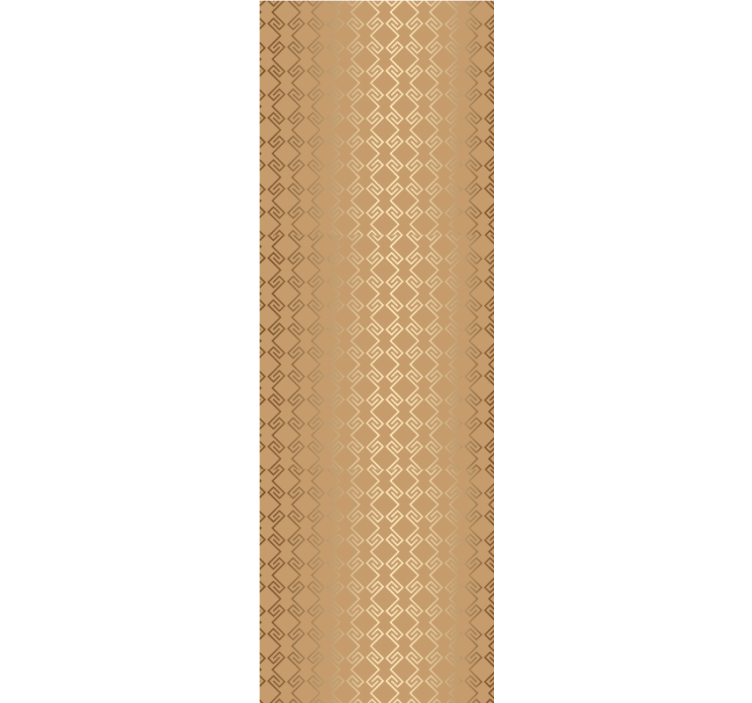 Moderni rullaverho eklektisessä art deco kultapilareilla - Tenstickers