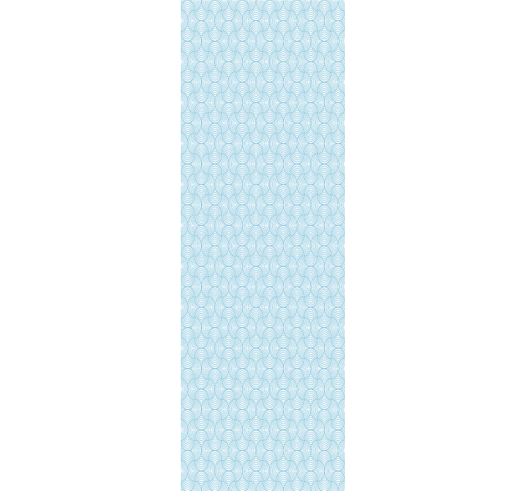 Erilainen aaltoilu moderni rullaverho - Tenstickers