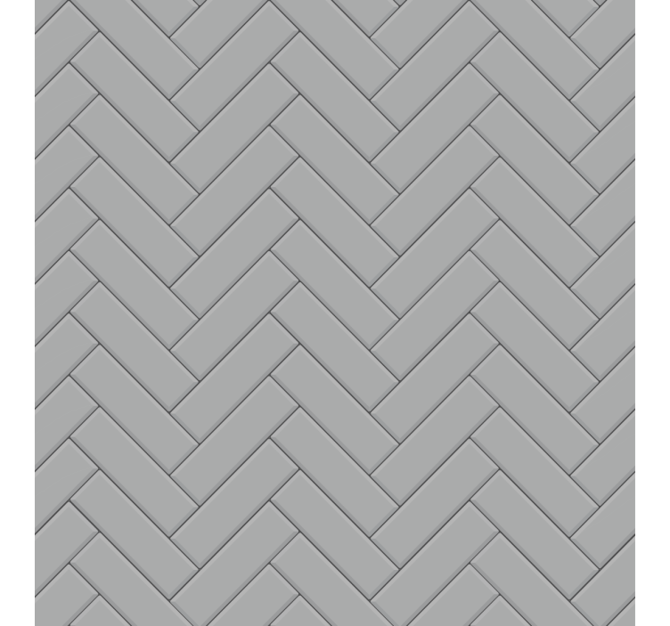 Harmaa rullaverho kalanruotokuvioisilla laattoilla - Tenstickers