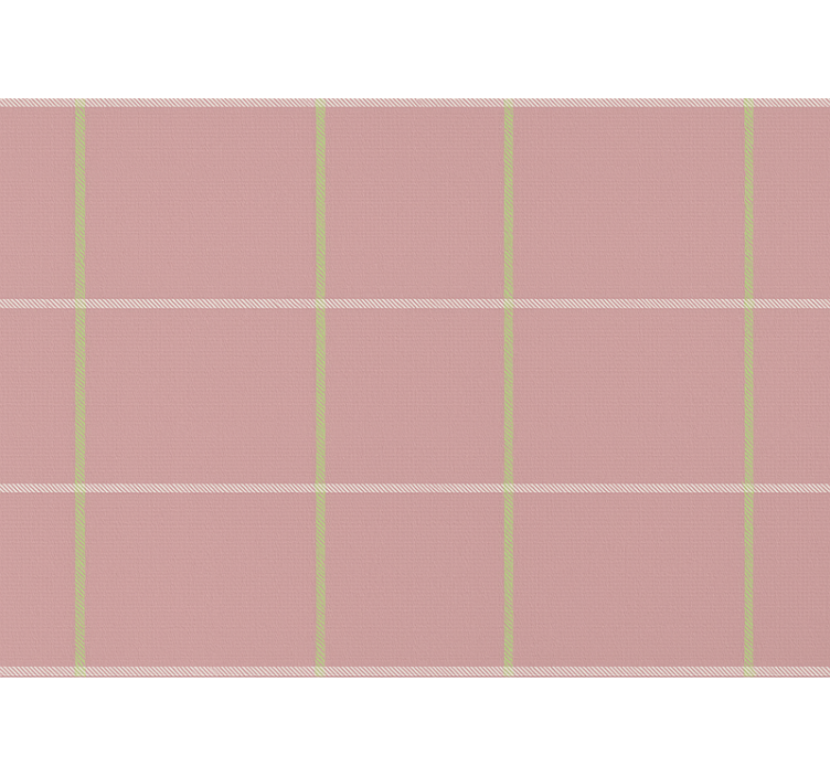 Vaaleanpunainen moderni kuosi rullaverho - Tenstickers