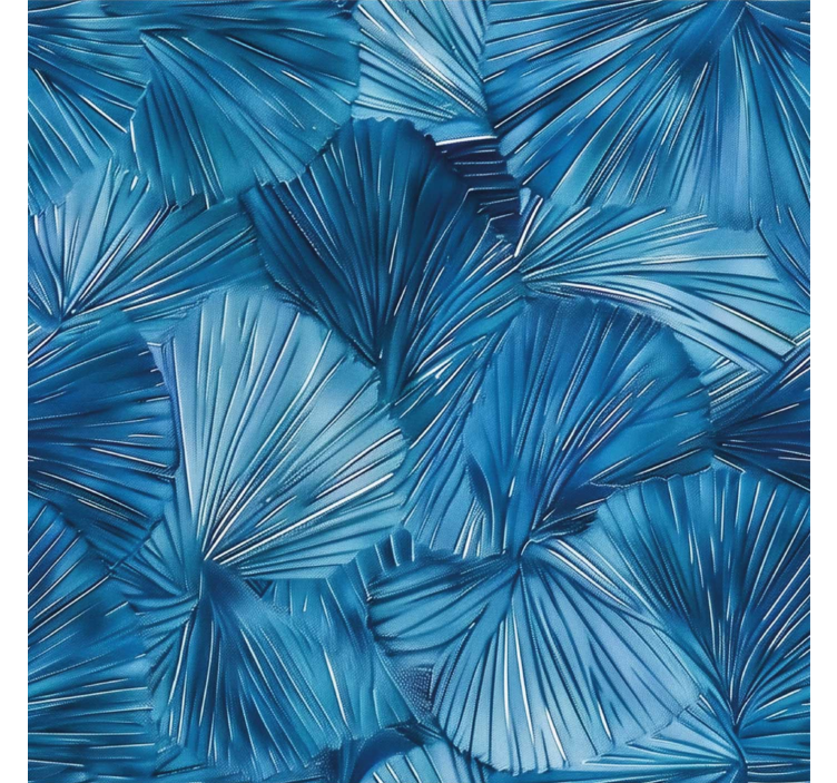 Sininen rullaverho visuaaliset kohdat - Tenstickers