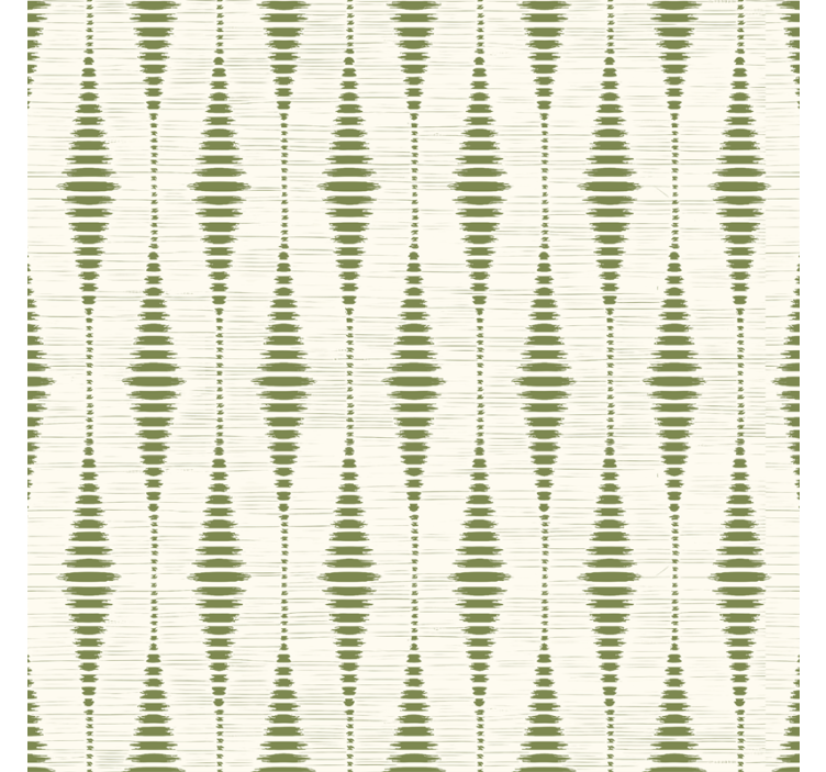 Moderni rullaverho sammalvihreä rabaul ikat - Tenstickers