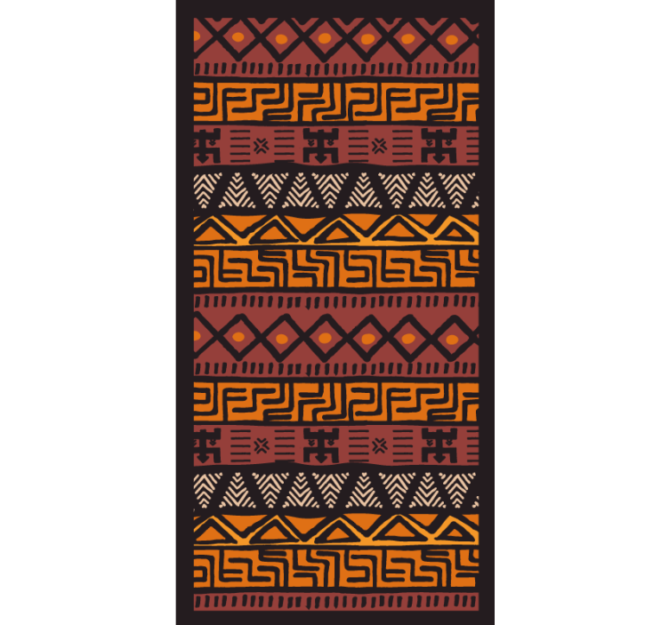 Makuuhuoneen rullaverho afrikkalaistyylinen - Tenstickers