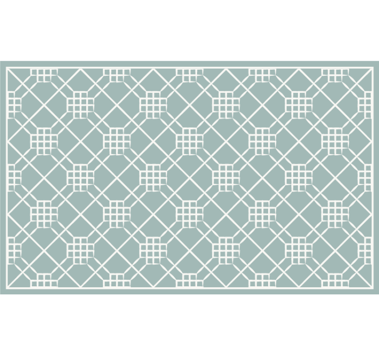 Makuuhuoneen rullaverho epäsäännöllisellä geometrialla - Tenstickers