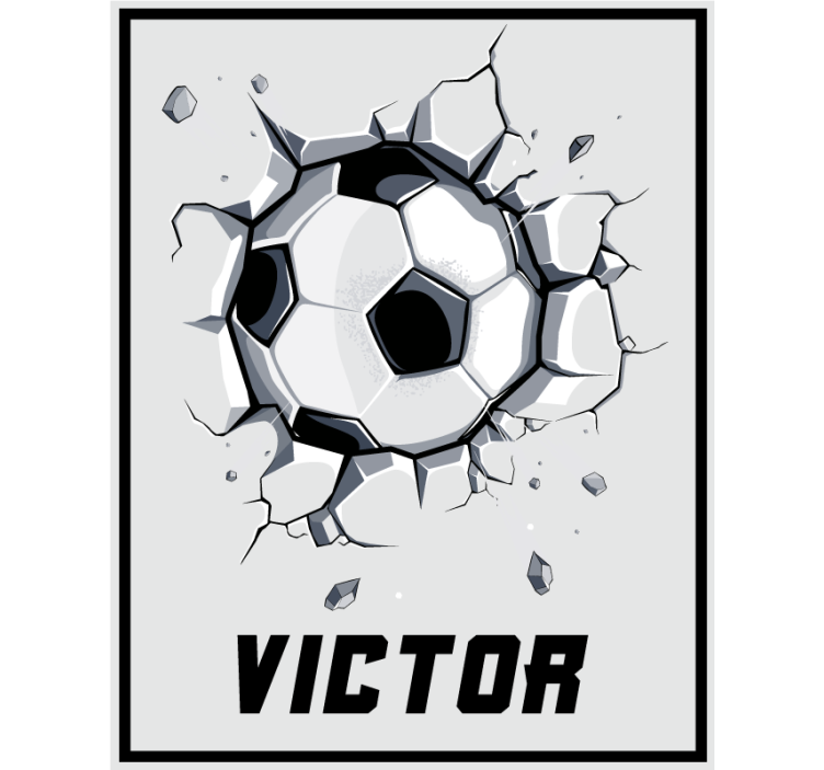 Rikkomuspallo mukautettu painettu ikkunan sävy - Tenstickers